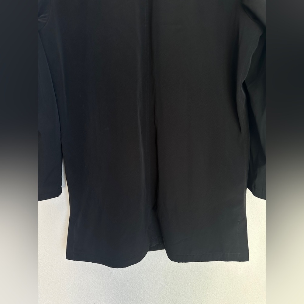 Ike Behar Black Peacoat men’s Medium knee length jacket - Picture 8 of 12